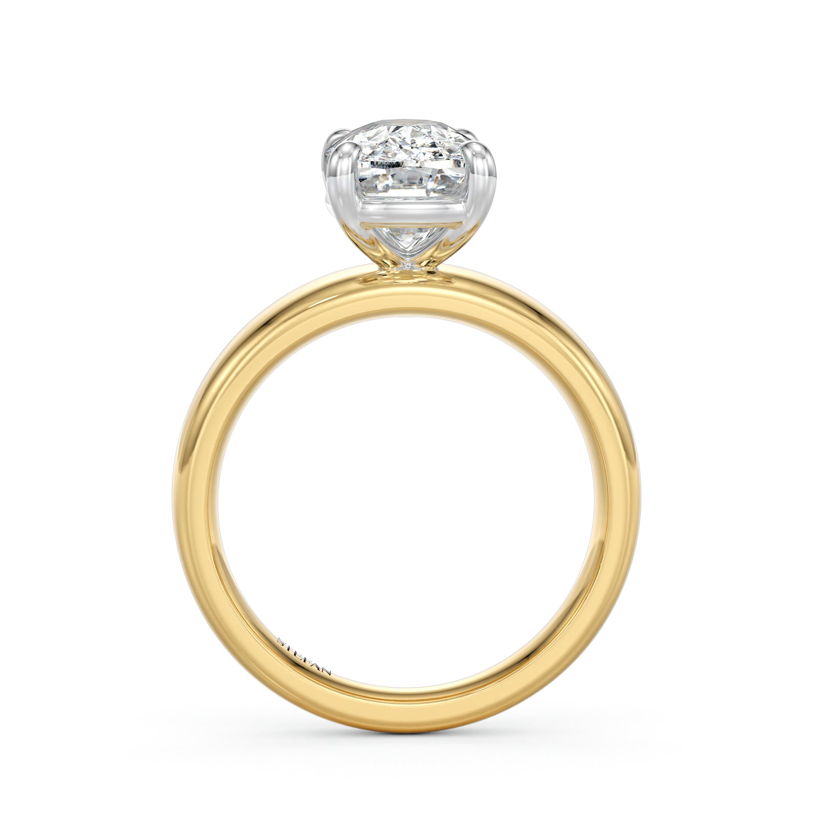 Verity Cushion Cut Engagement Ring
