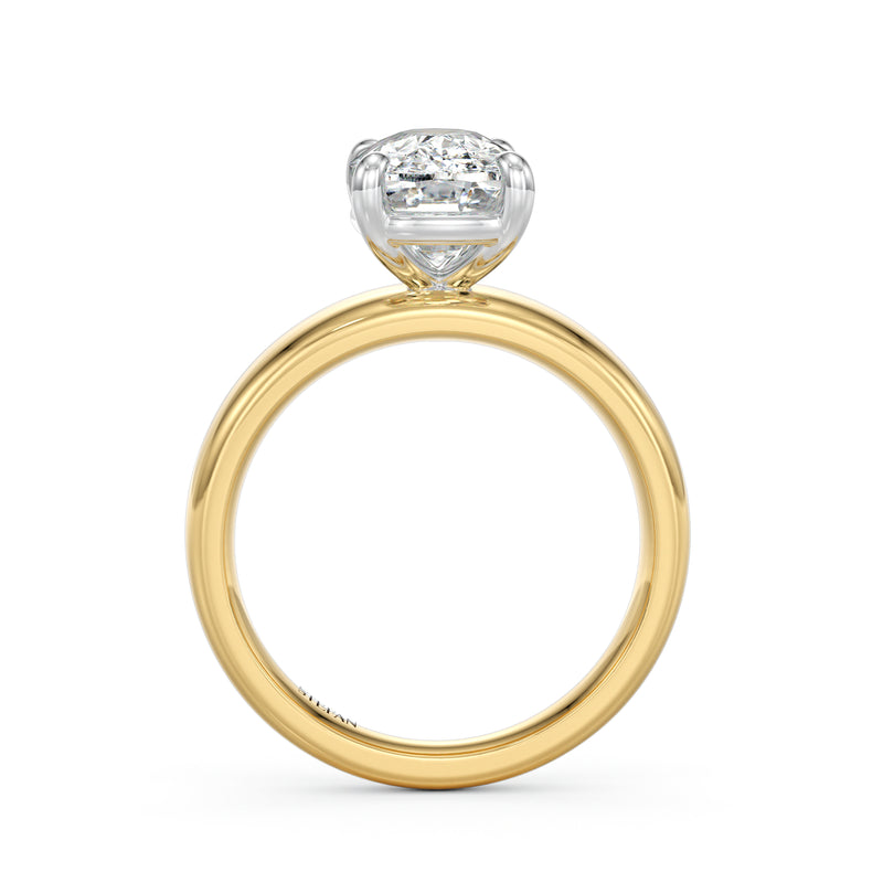 Verity Cushion Cut Engagement Ring