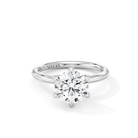 Grace Round Brilliant Engagement Ring
