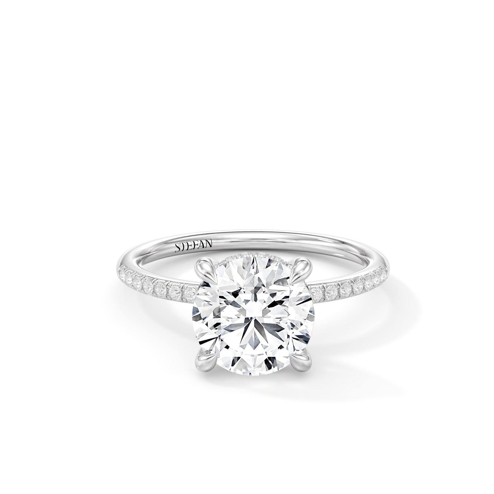 Skylah Round Brilliant Engagement Ring