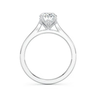Tulip Oval Brilliant Engagement Ring