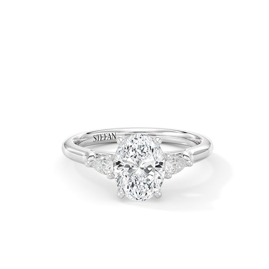 Emelia Oval Cut Engagement Ring