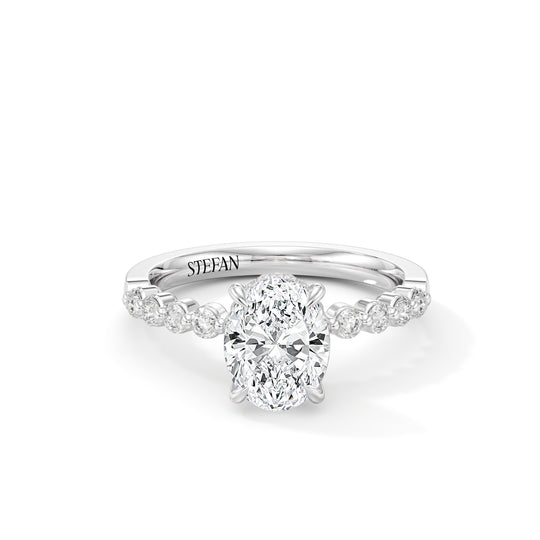 Rita Oval Cut Engagement Ring