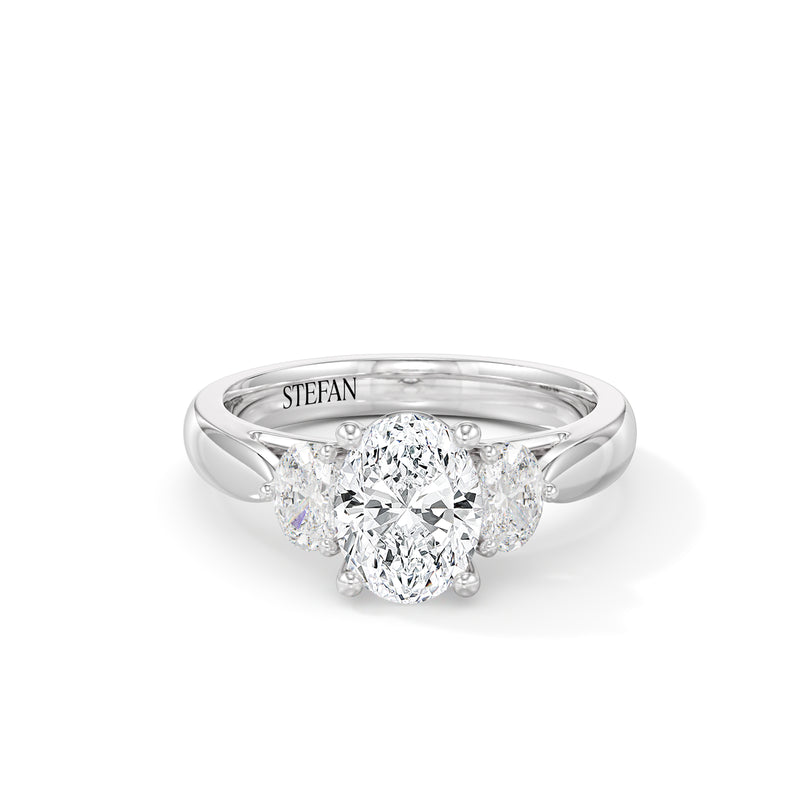 Charlize Oval Cut Engagement Ring