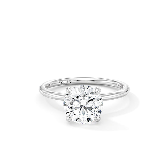 Anthea Round Brilliant Engagement Ring