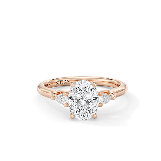 Emelia Oval Cut Engagement Ring