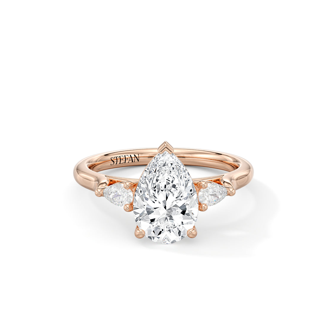 Cleo Pear-Shape Engagement Ring