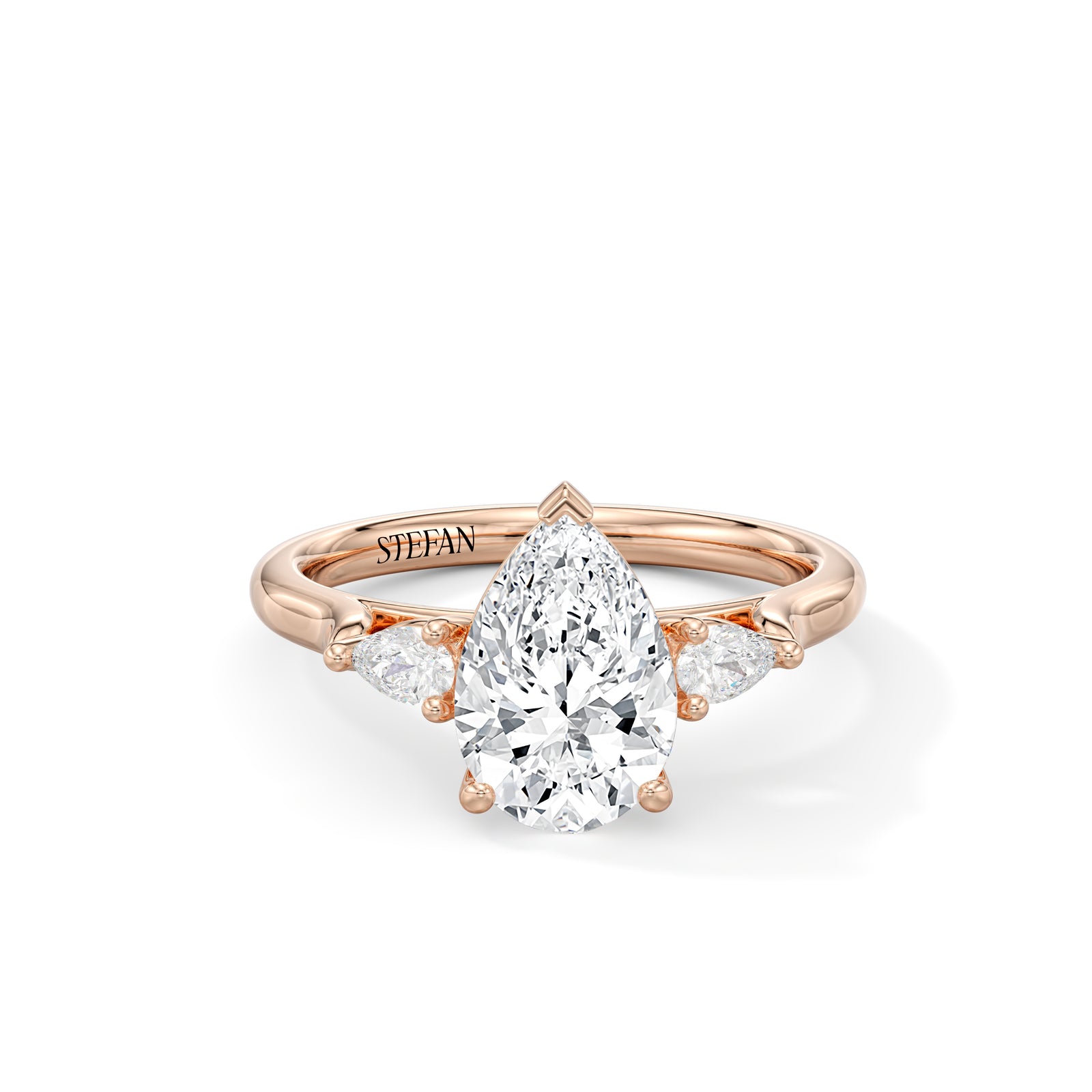 Cleo Pear-Shape Engagement Ring