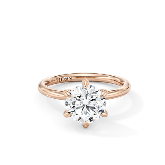 Grace Round Brilliant Engagement Ring