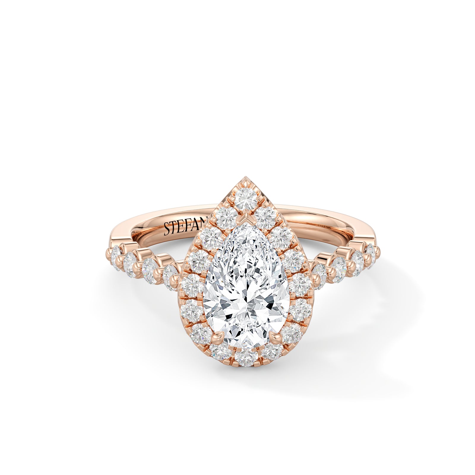 Jasmine Pear-Shape Engagement Ring