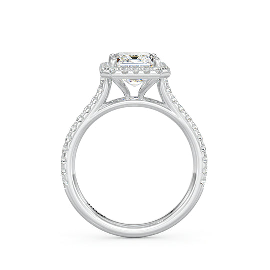 Ophelia Emerald Cut Engagement Ring
