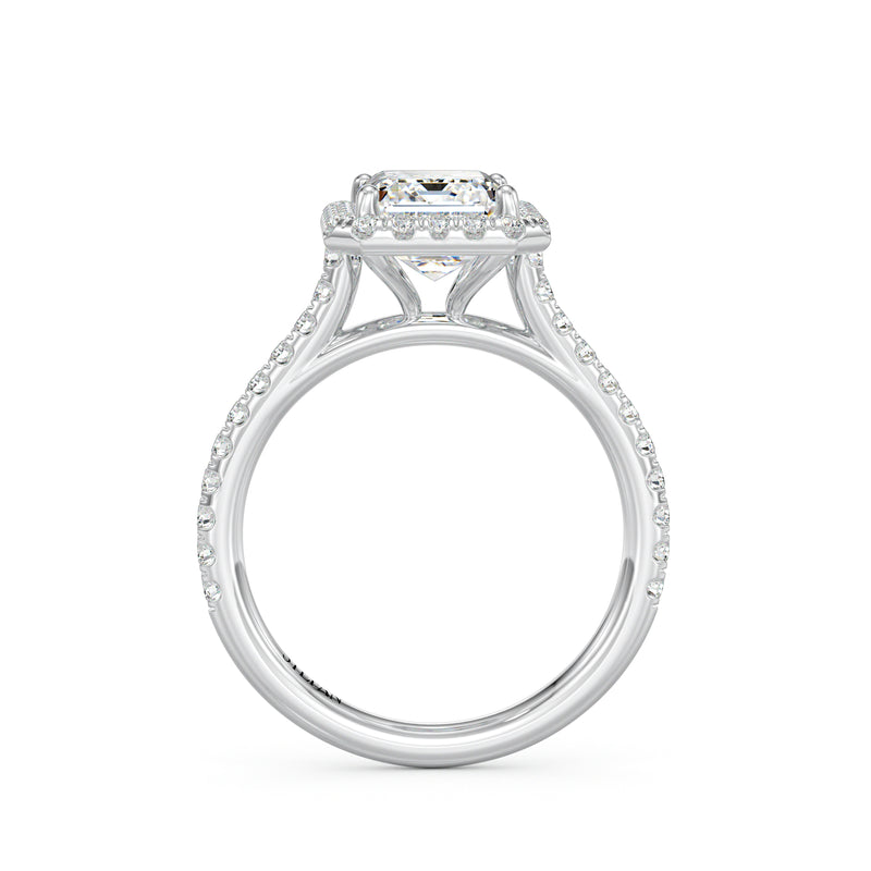 Ophelia Emerald Cut Engagement Ring