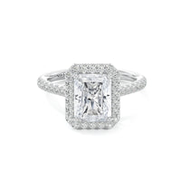 London Radiant Cut Engagement Ring