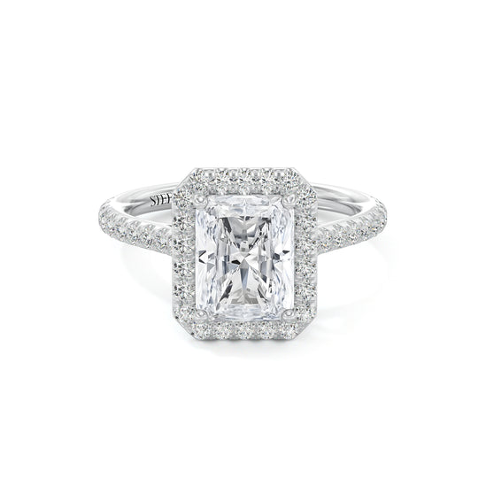 London Radiant Cut Engagement Ring