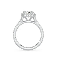 London Radiant Cut Engagement Ring