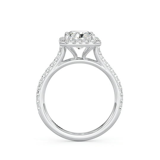 London Radiant Cut Engagement Ring