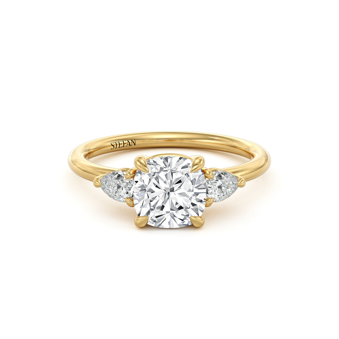 Viola Cushion Cut Engagement Ring