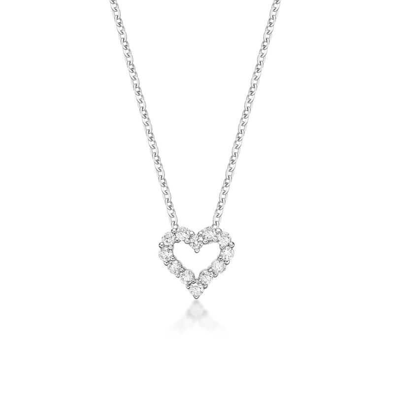 Heart Shape Diamond Pendant