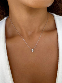 Pear Cut Diamond Pendant