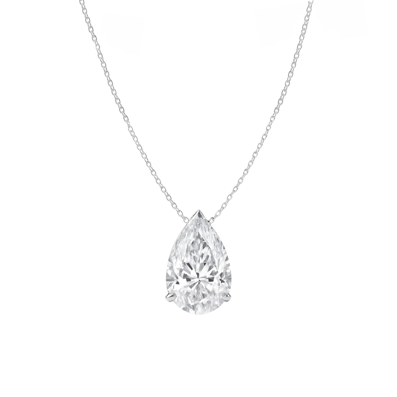 Pear Cut Diamond Pendant