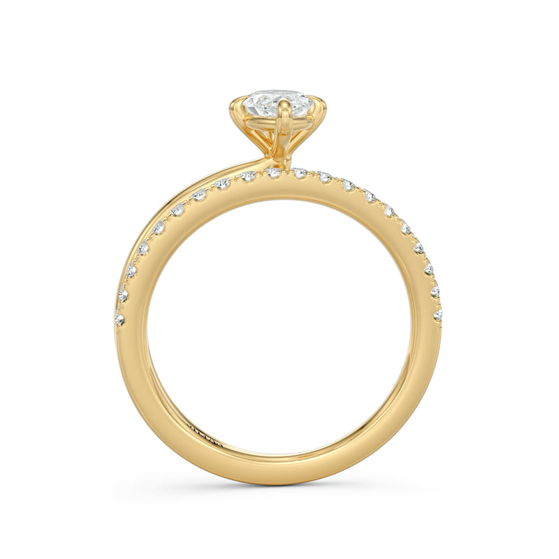 Avalon Marquise-Shape Engagement Ring