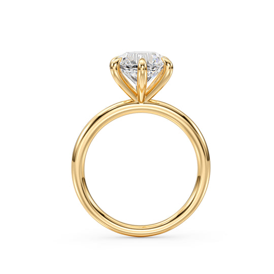 Grace Round Brilliant Engagement Ring