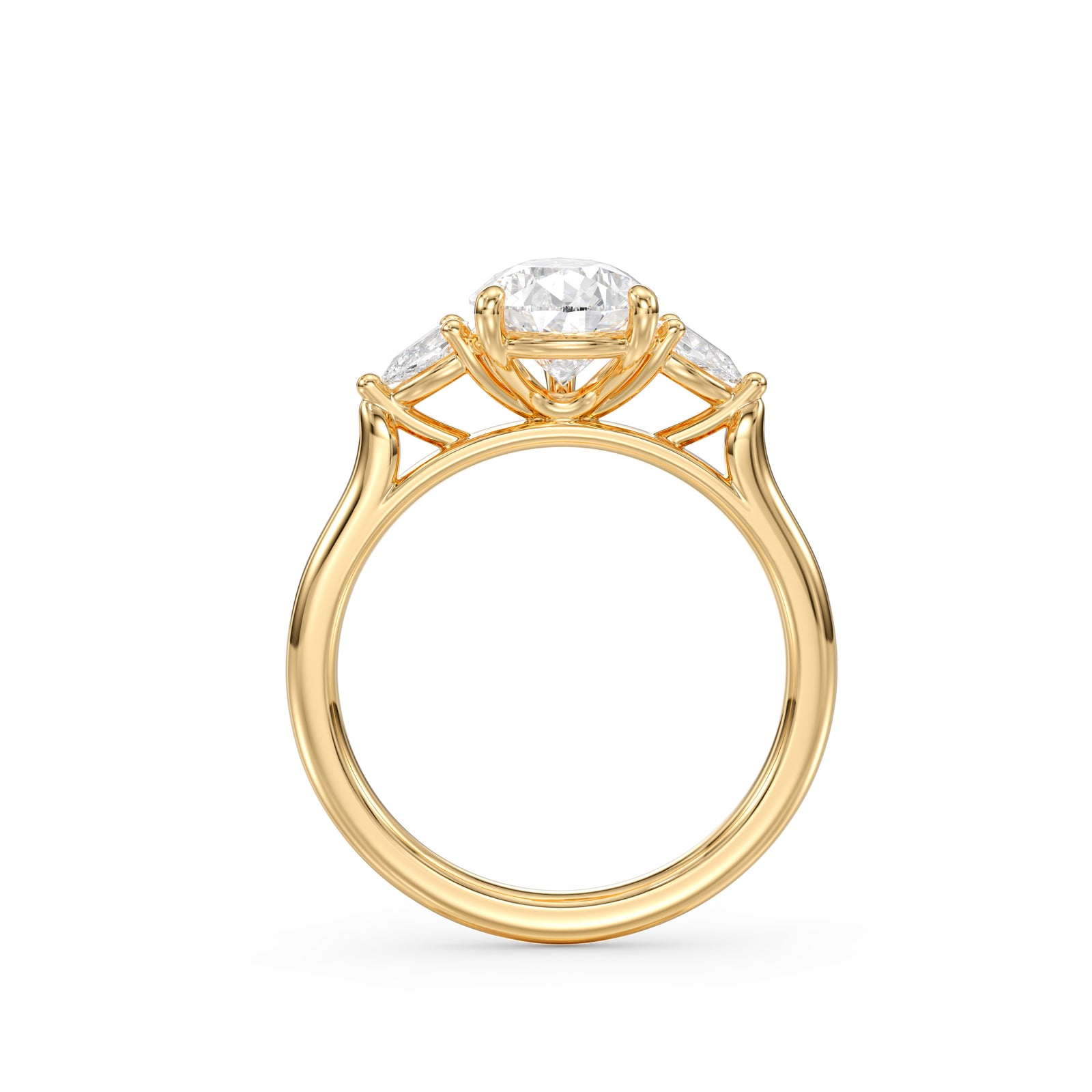 Cleo Pear-Shape Engagement Ring