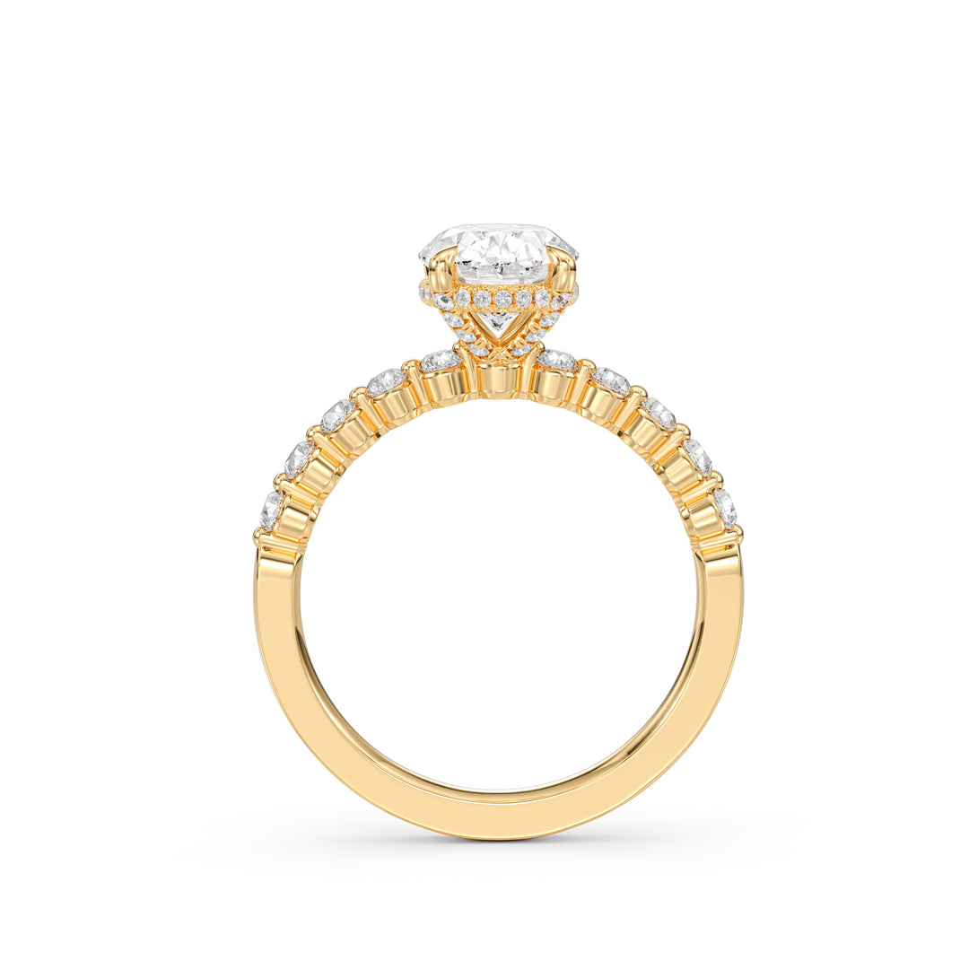 Rita Oval Cut Engagement Ring