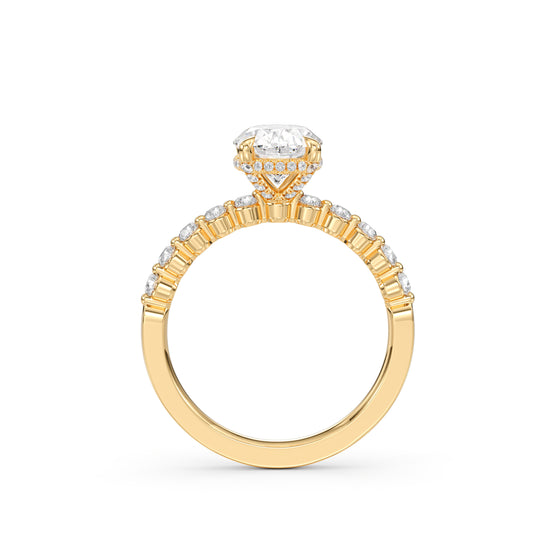 Rita Oval Cut Engagement Ring