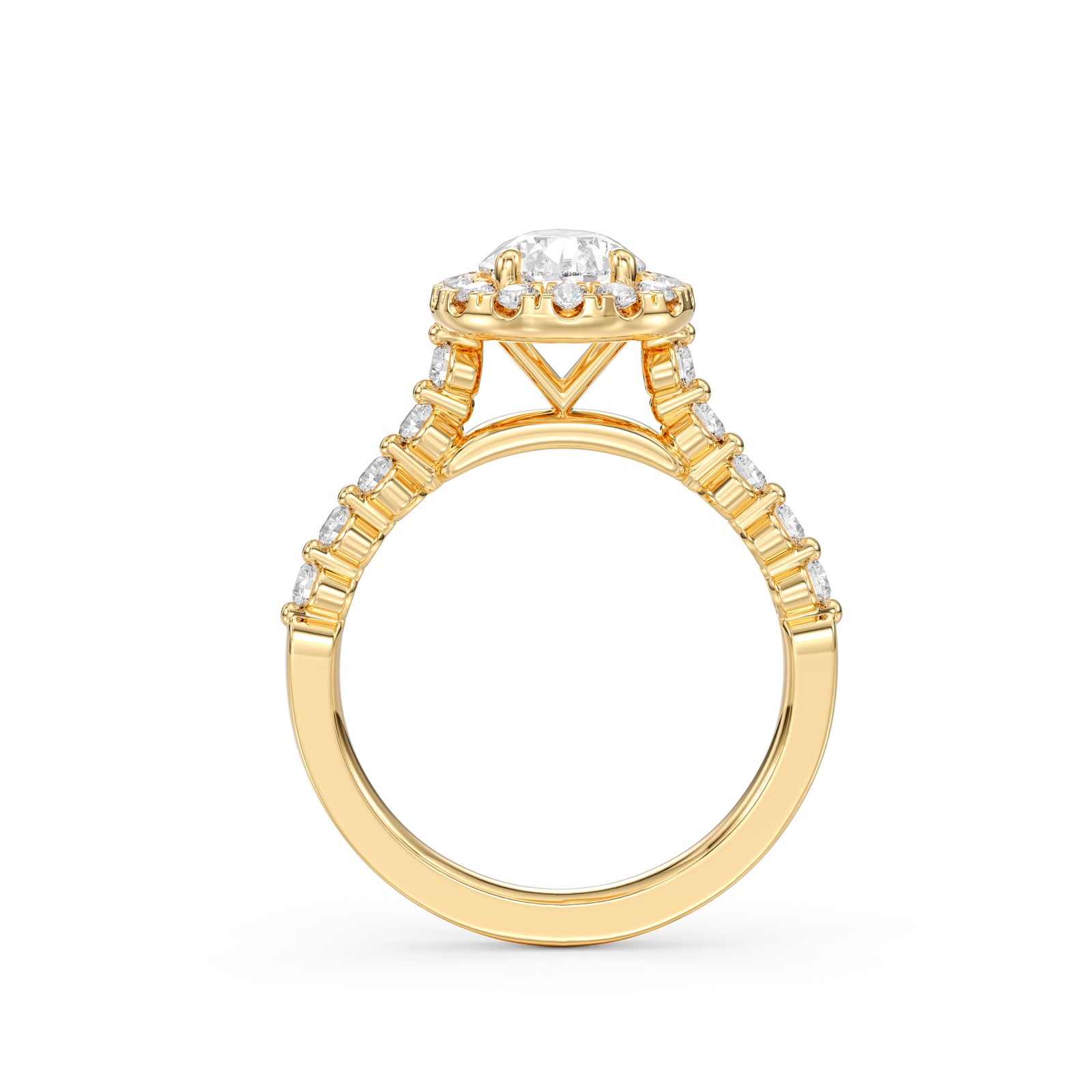 Jasmine Pear-Shape Engagement Ring