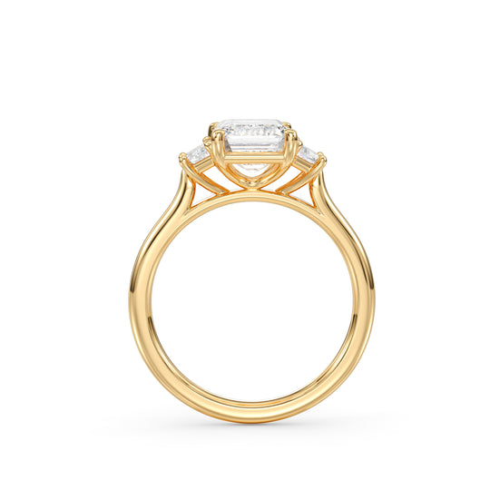Camilla Emerald Cut Engagement Ring