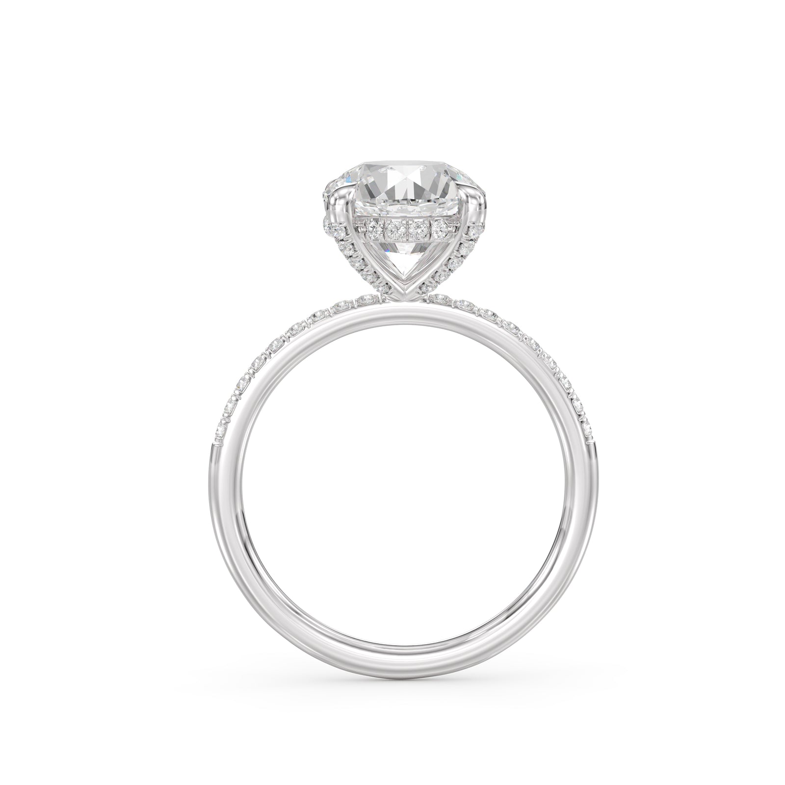 Skylah Round Brilliant Engagement Ring