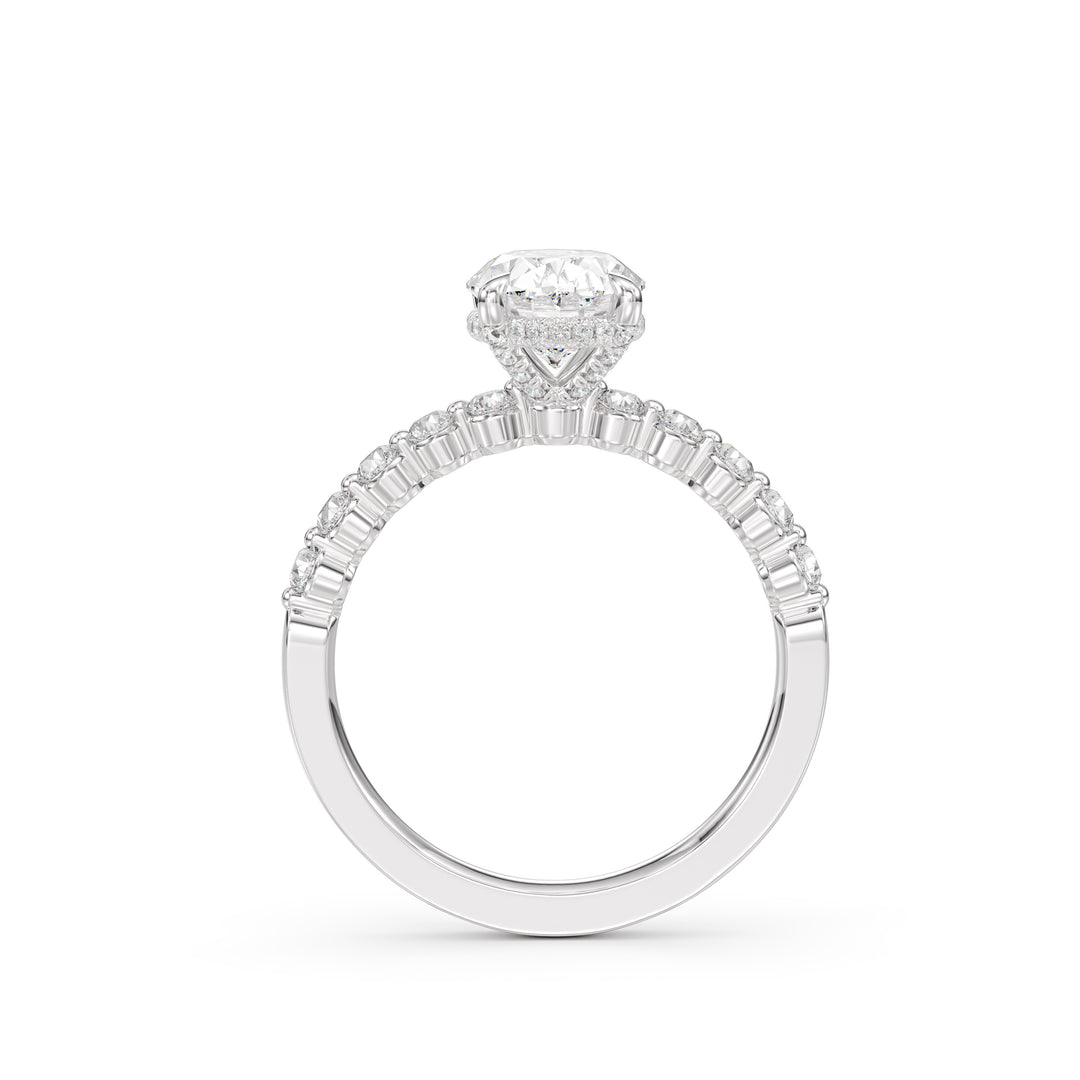 Rita Oval Cut Engagement Ring