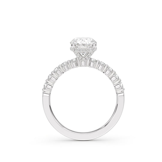 Rita Oval Cut Engagement Ring