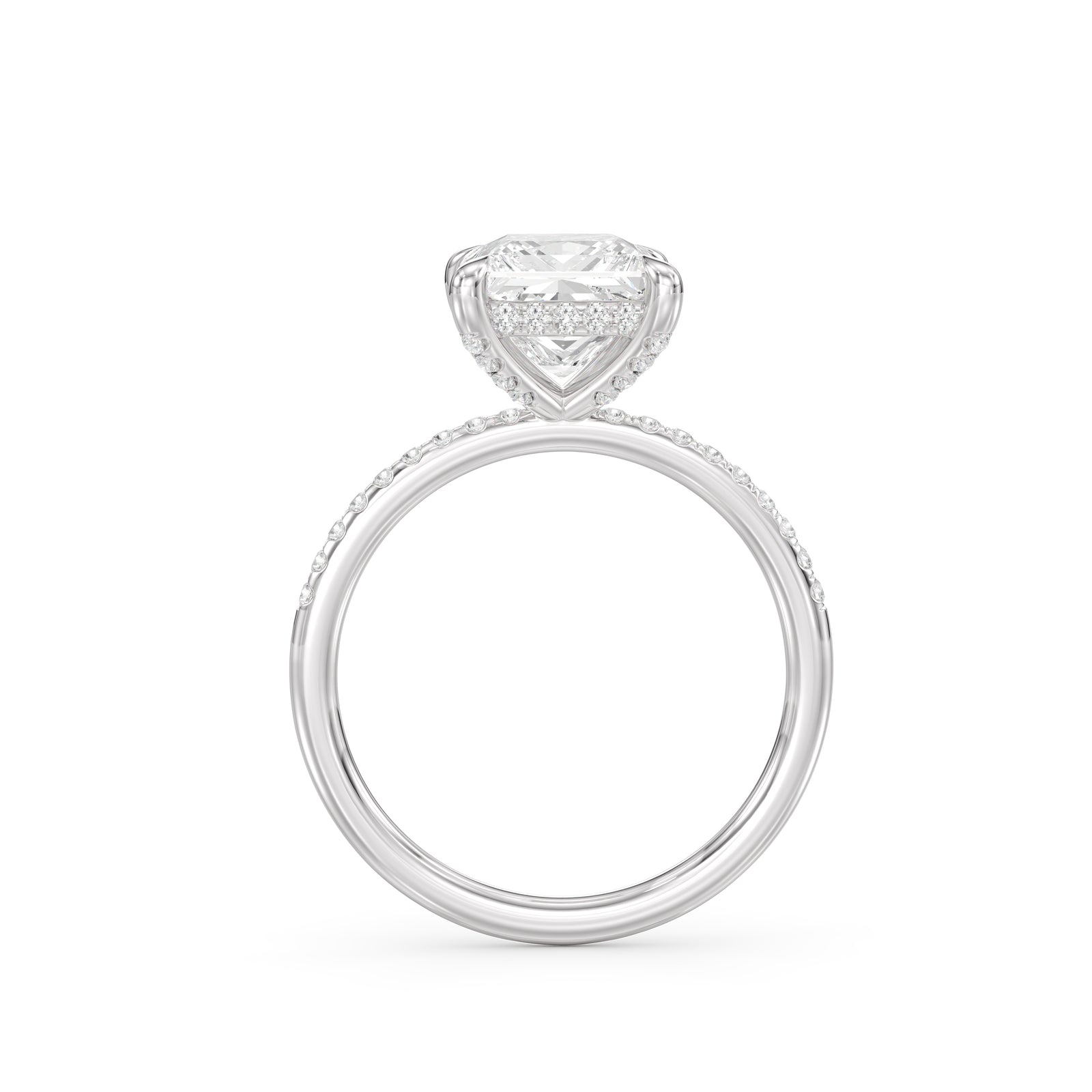 Paige Princess Cut Engagement Ring