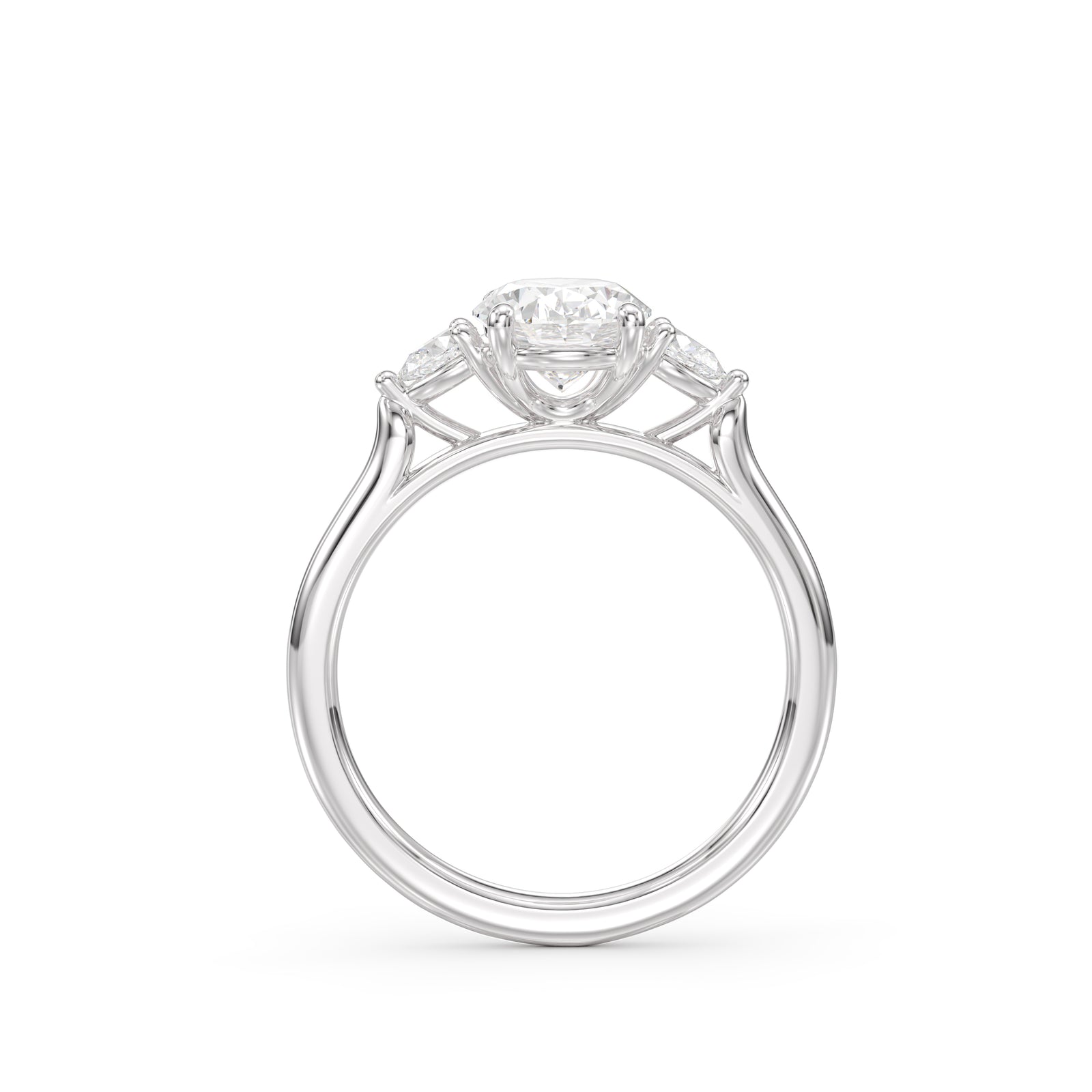 Emelia Oval Cut Engagement Ring