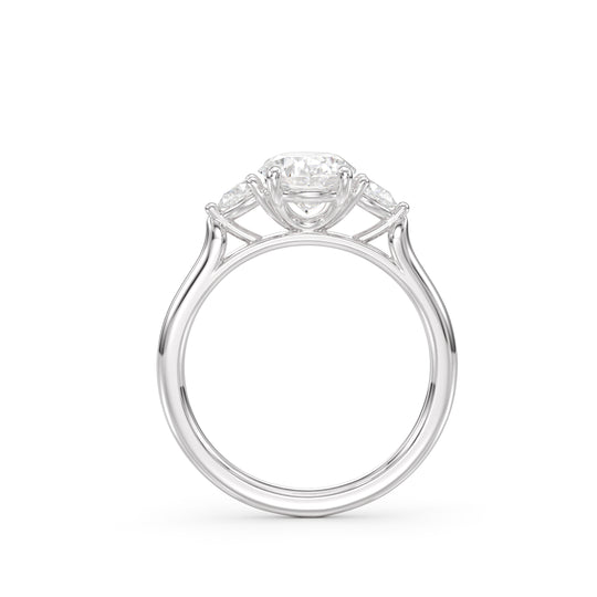 Emelia Oval Cut Engagement Ring
