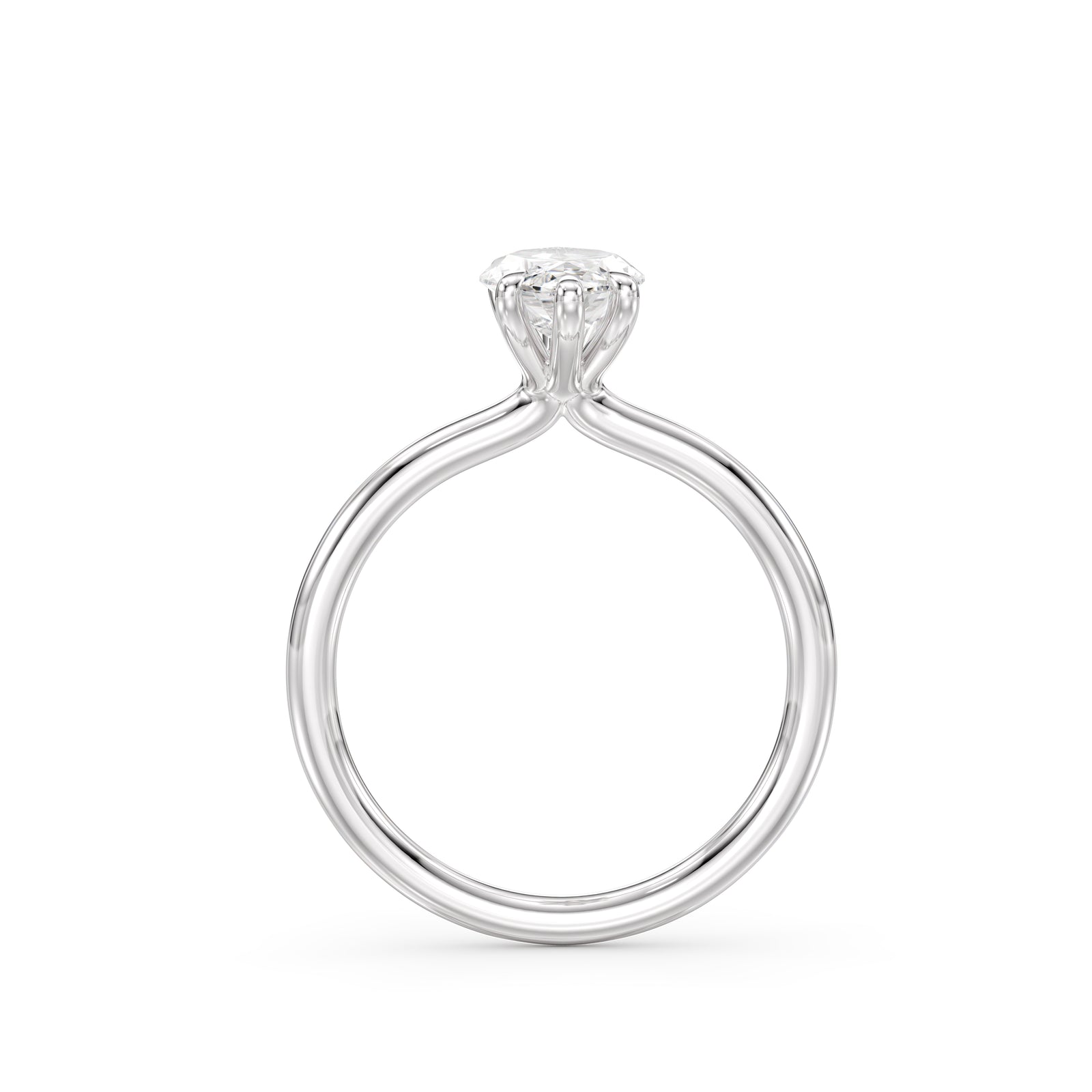 Adria Marquise-Shape Engagement Ring