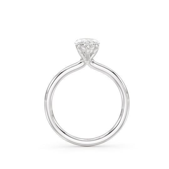 Adria Marquise-Shape Engagement Ring