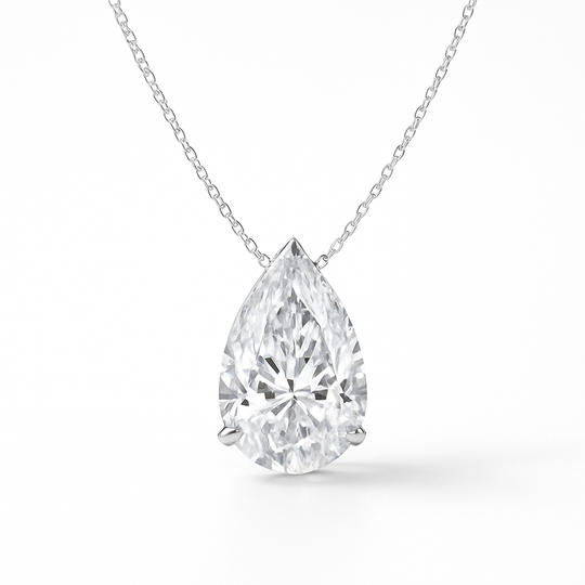Pear Cut Diamond Pendant