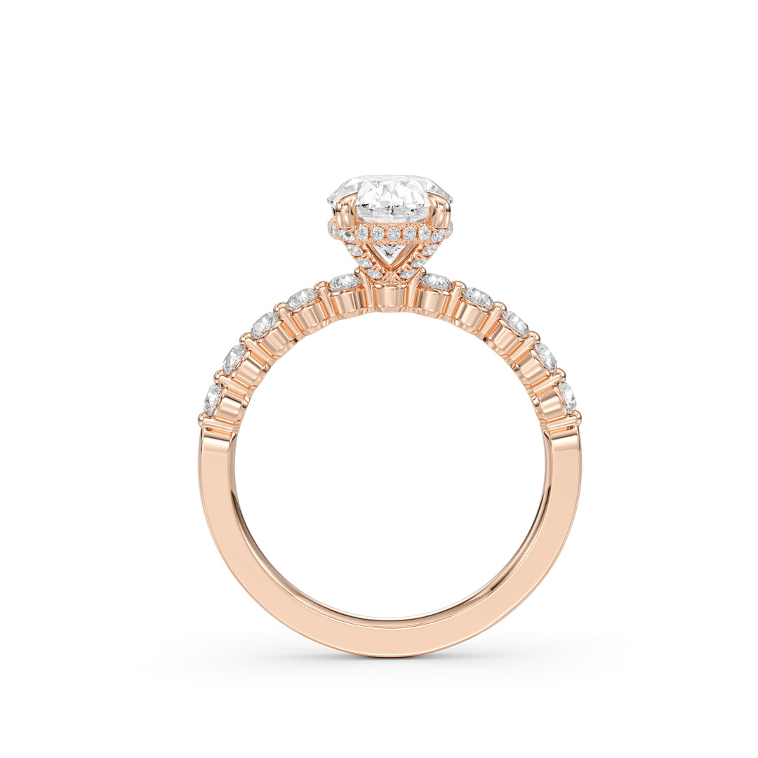 Rita Oval Cut Engagement Ring