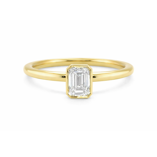 Alayna Emerald Cut Engagement Ring