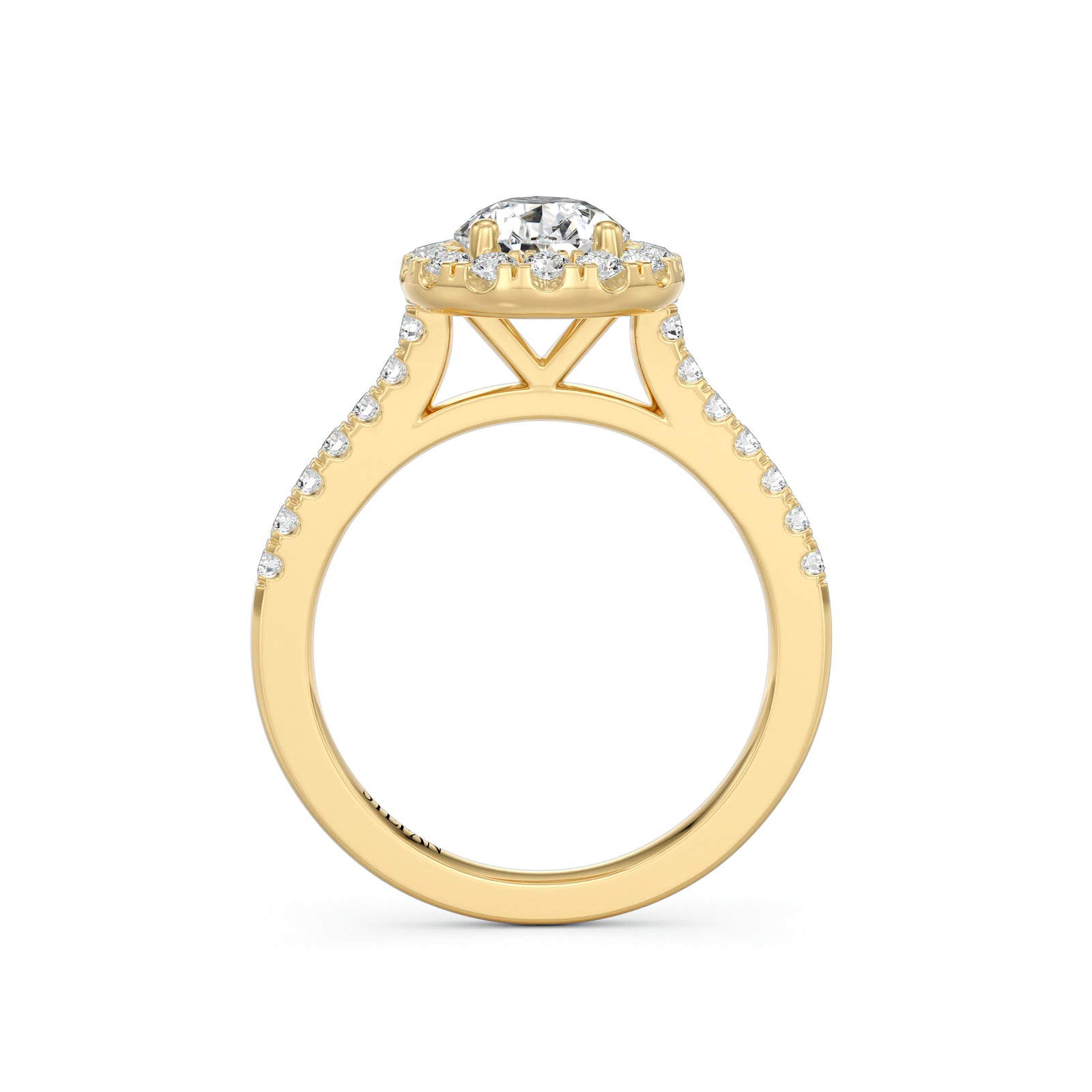 Hannah Pear-Shape Engagement Ring