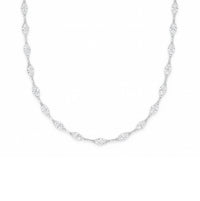 Marquise Diamond Tennis Necklace