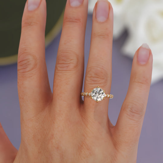 Harmony Round Brilliant Engagement Ring