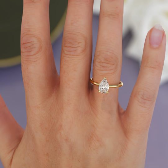 Josephine Pear-Shape Engagement Ring