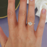 Skylah Round Brilliant Engagement Ring