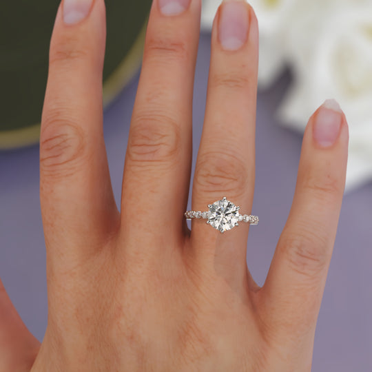 Harmony Round Brilliant Engagement Ring
