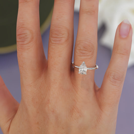 Josephine Pear-Shape Engagement Ring