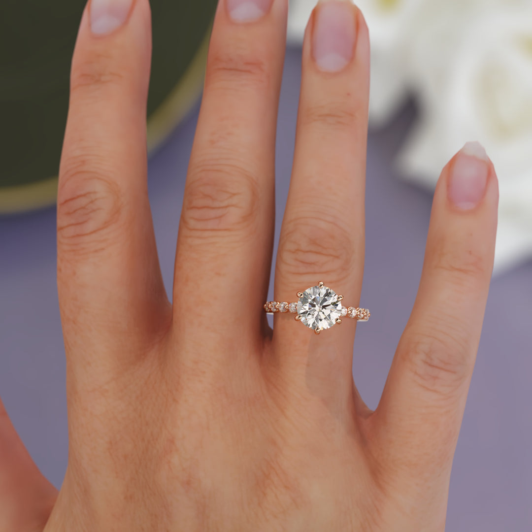 Harmony Round Brilliant Engagement Ring